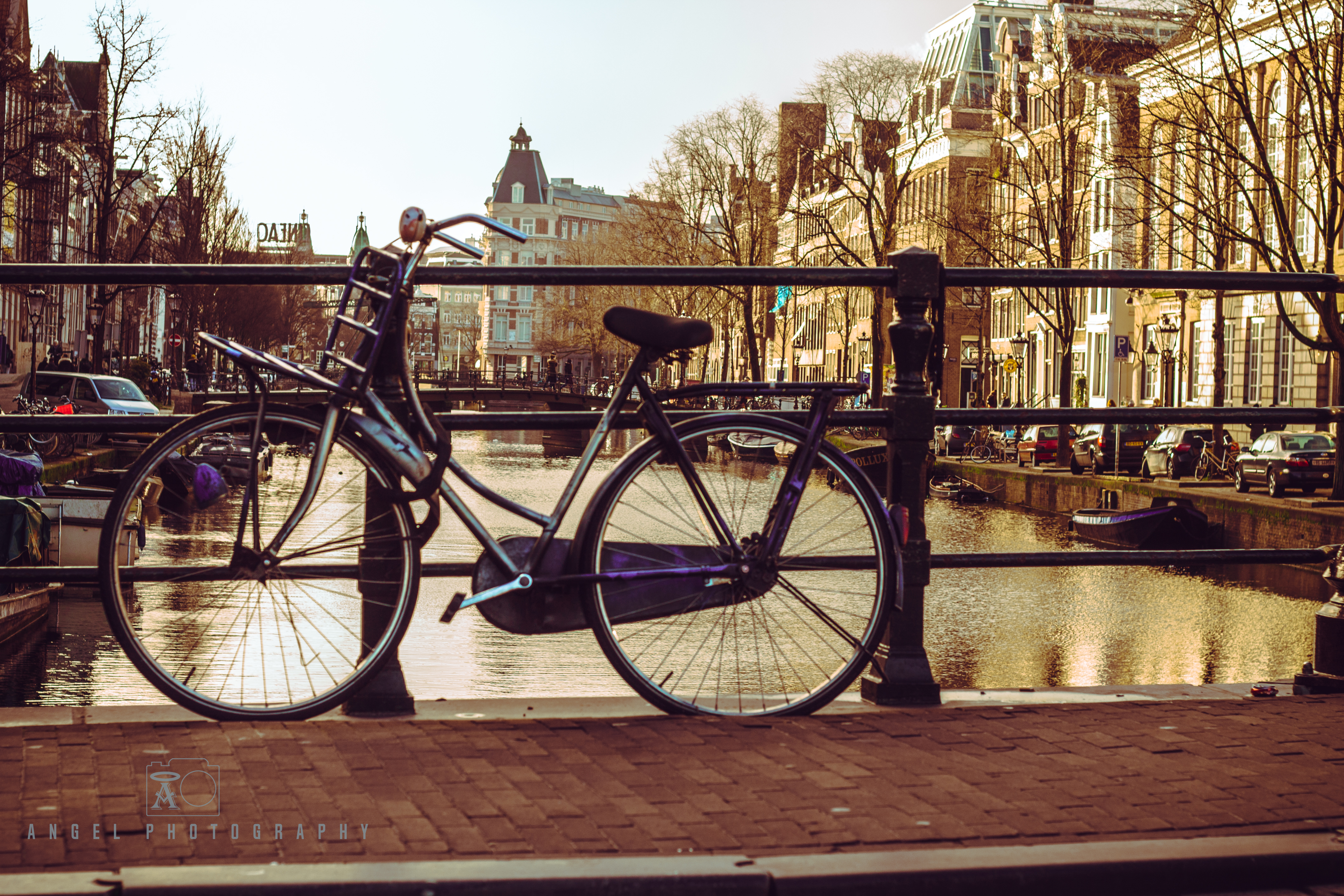 Amsterdam, Vintage building, Street Photography, Netherlands, Day tour in Amsterdam, Bicycle Parking, Grand Canal