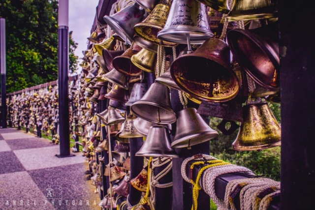 Faber Peak, Love Bells, Love Locks, Chained Bells, Singapore Day time, Travel Singapore