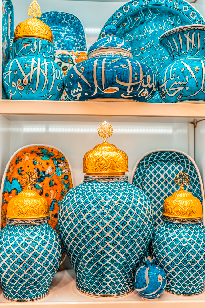 Ceramics product in Grand Bazaar