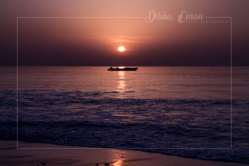 Dibba, Oman, Landscape, Sunrise, Red Hour